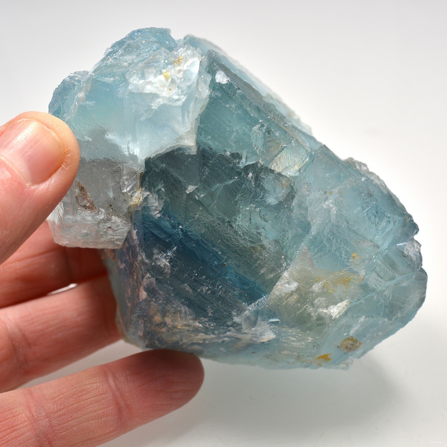 Fluorine - Mine de Margou, Alban Tarn, France Fluorine - Mine de Margou, Alban Tarn, France