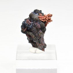 Cuivre sur goethite - Montroc, Tarn, France