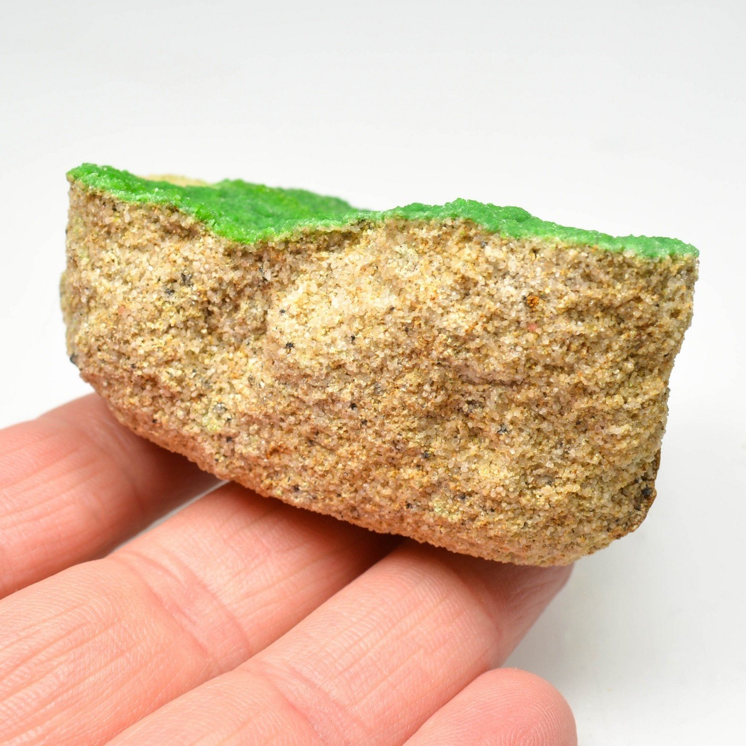 Pyromorphite - Mine Gute Hoffnung, Mechernich, Allemagne