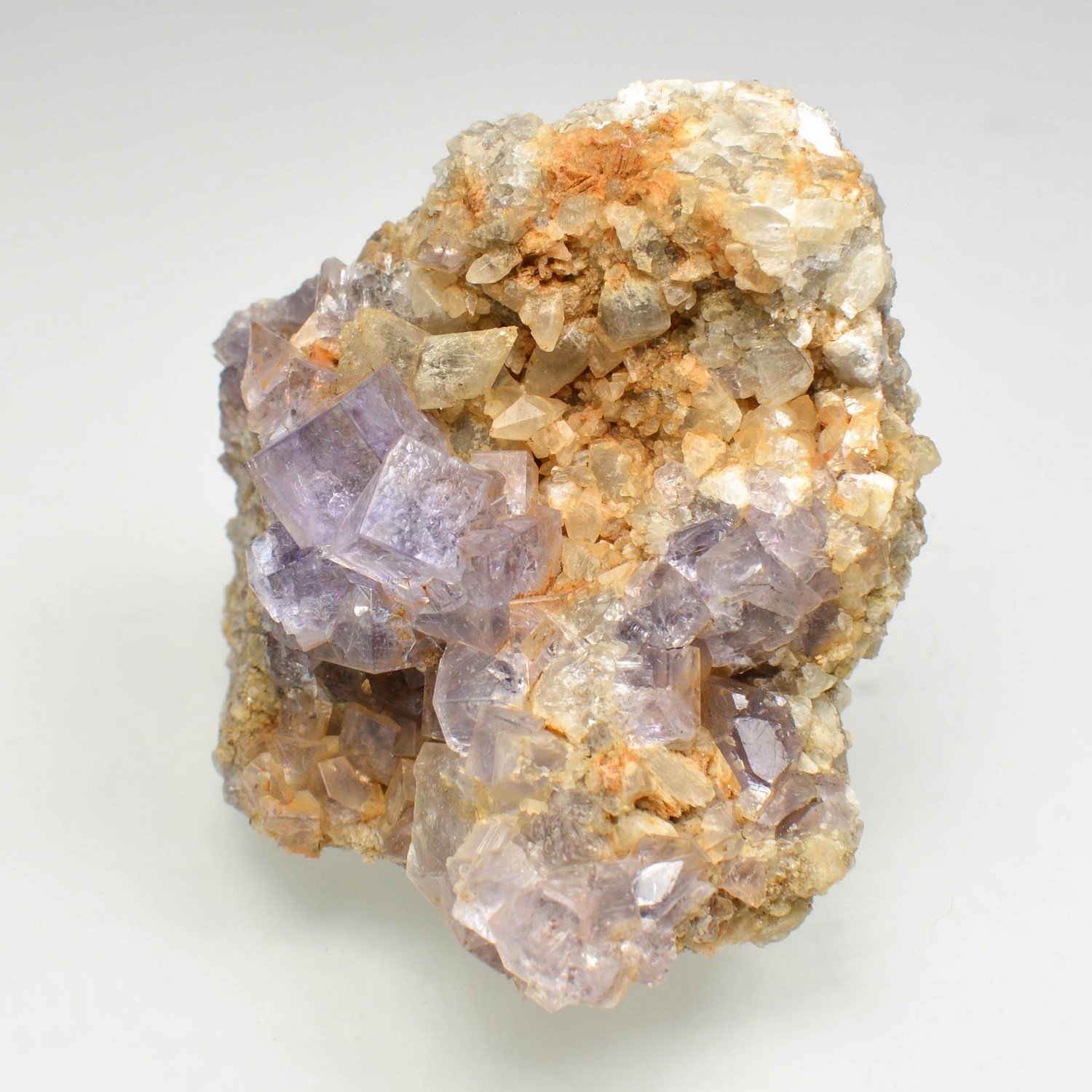 Fluorine et calcite - Berbès, Asturies, Espagne