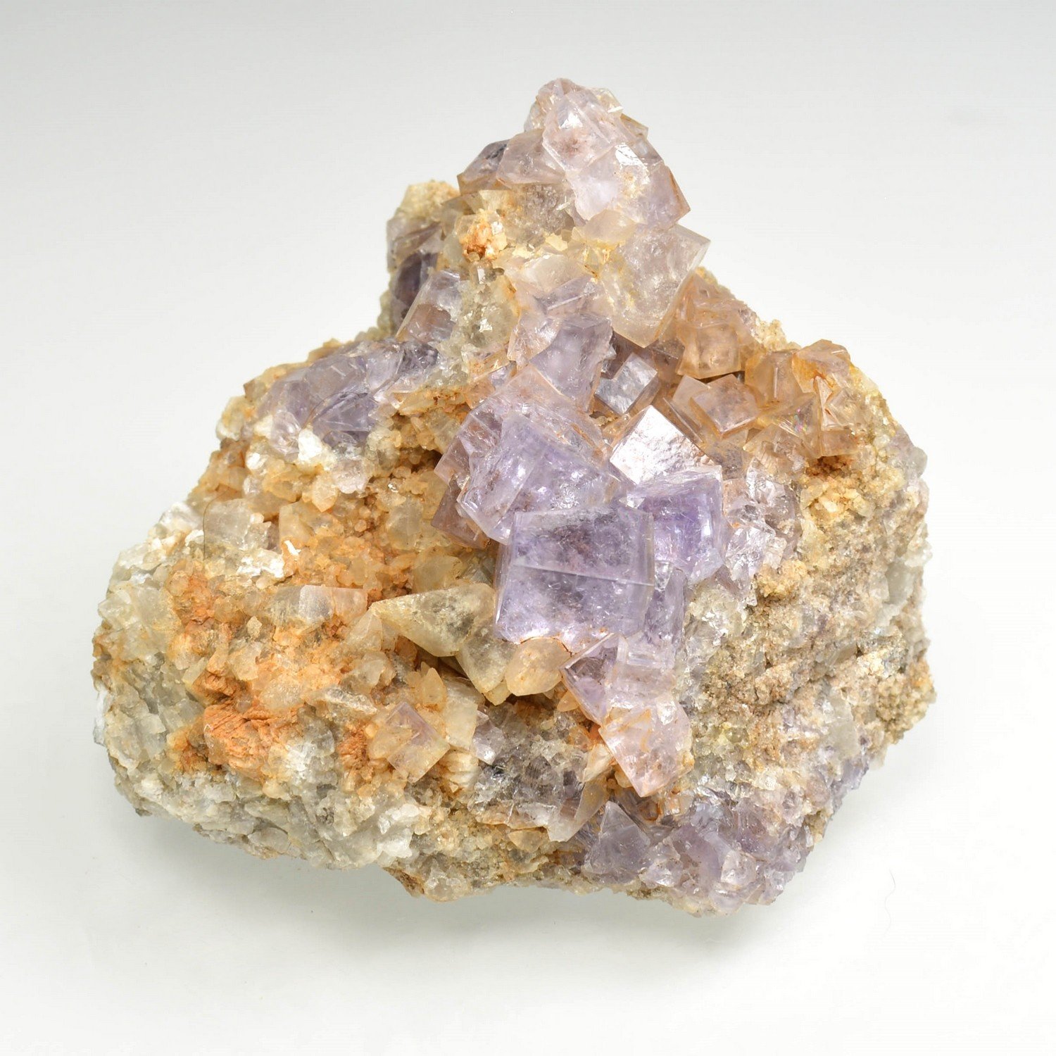 Fluorine et calcite - Berbès, Asturies, Espagne