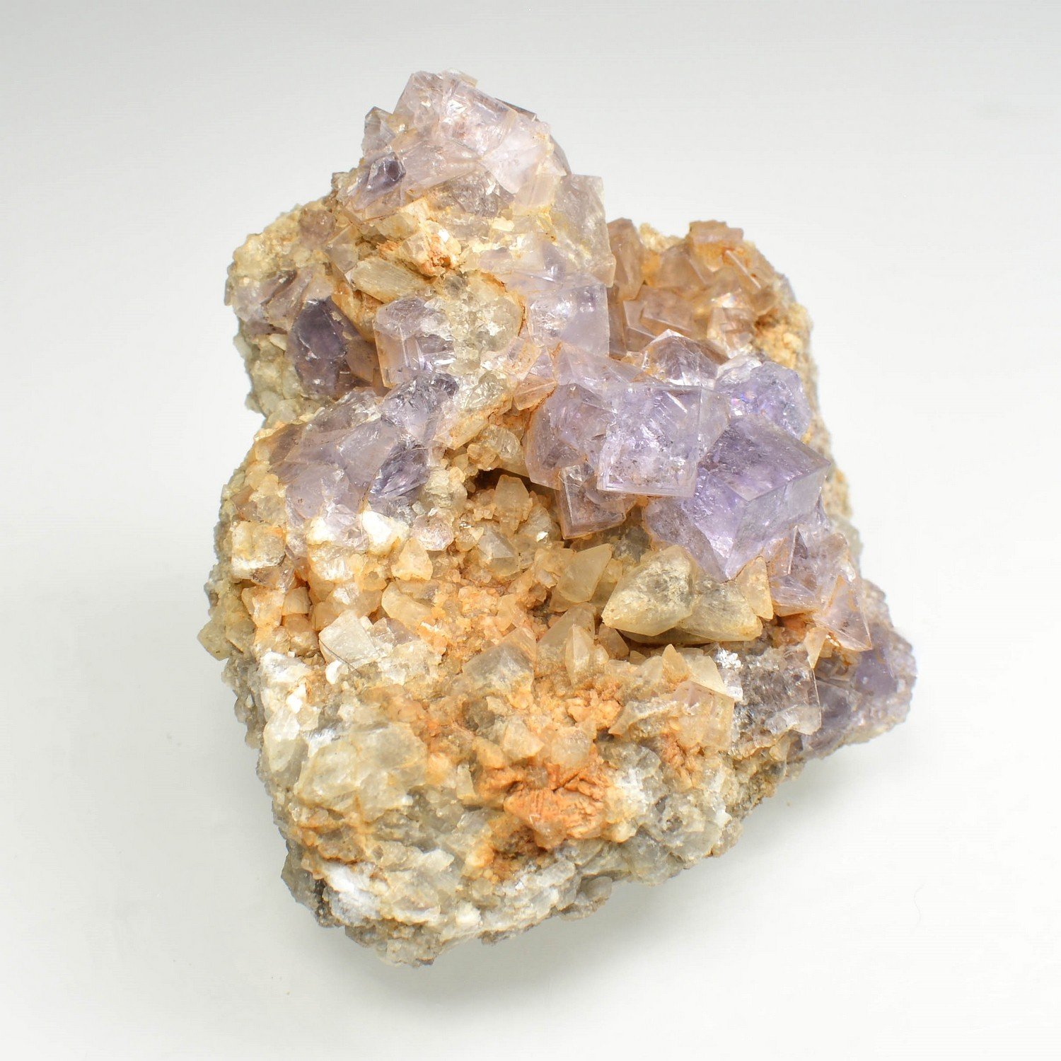 Fluorine et calcite - Berbès, Asturies, Espagne