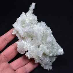 Prehnite psm laumontite - Carrière Malad, Mumbai, Maharashtra, Inde