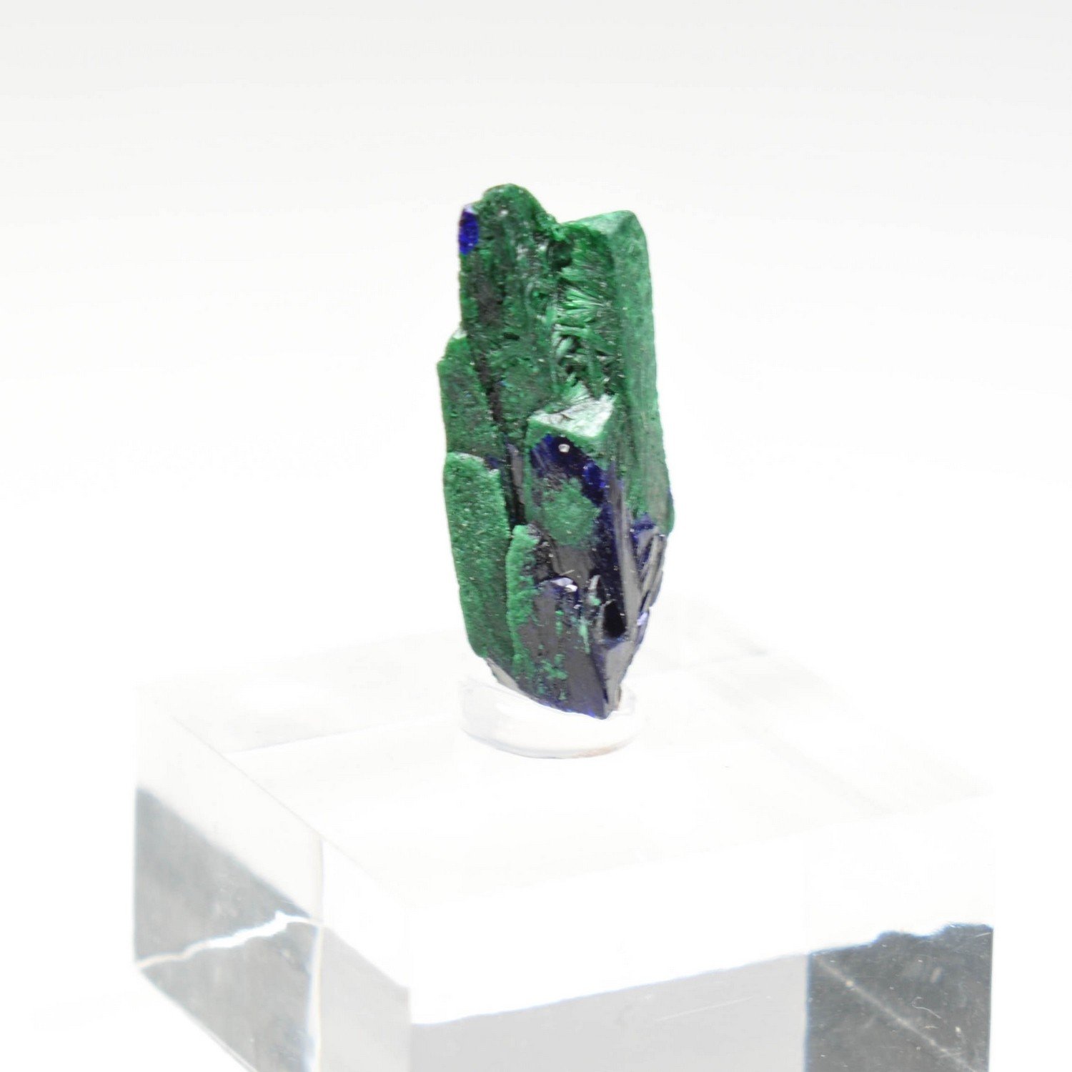 Azurite and malachite - Kerrouchen, Morocco
