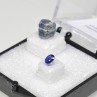 SAPPHIRE - DUO cut stone and crystallised stone