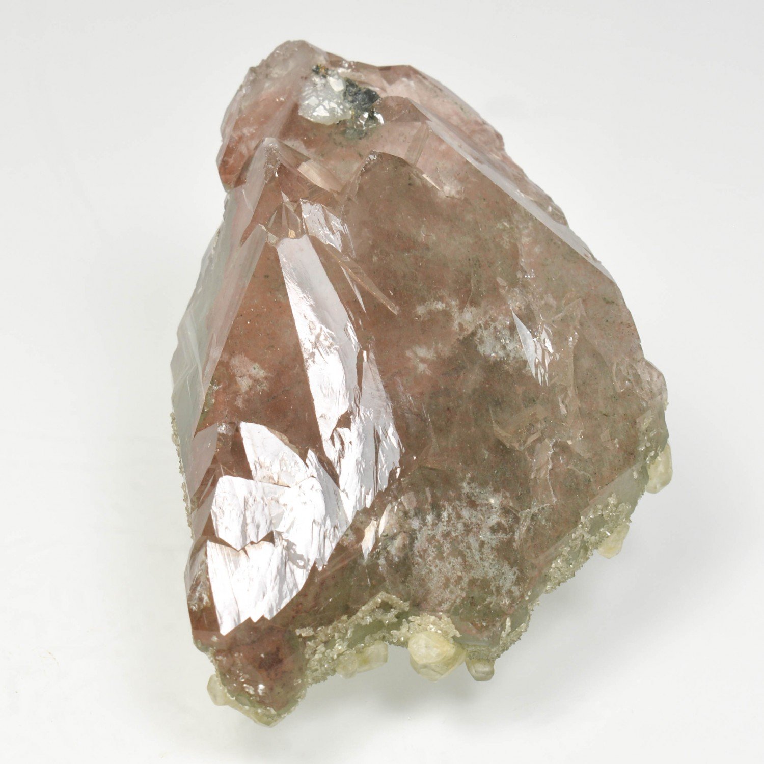 Quartz et calcite - Mine Jan Coetzee, Northern Cape, Afrique du Sud Quartz et calcite - Mine Jan Coetzee, Northern Cape, Afrique du Sud