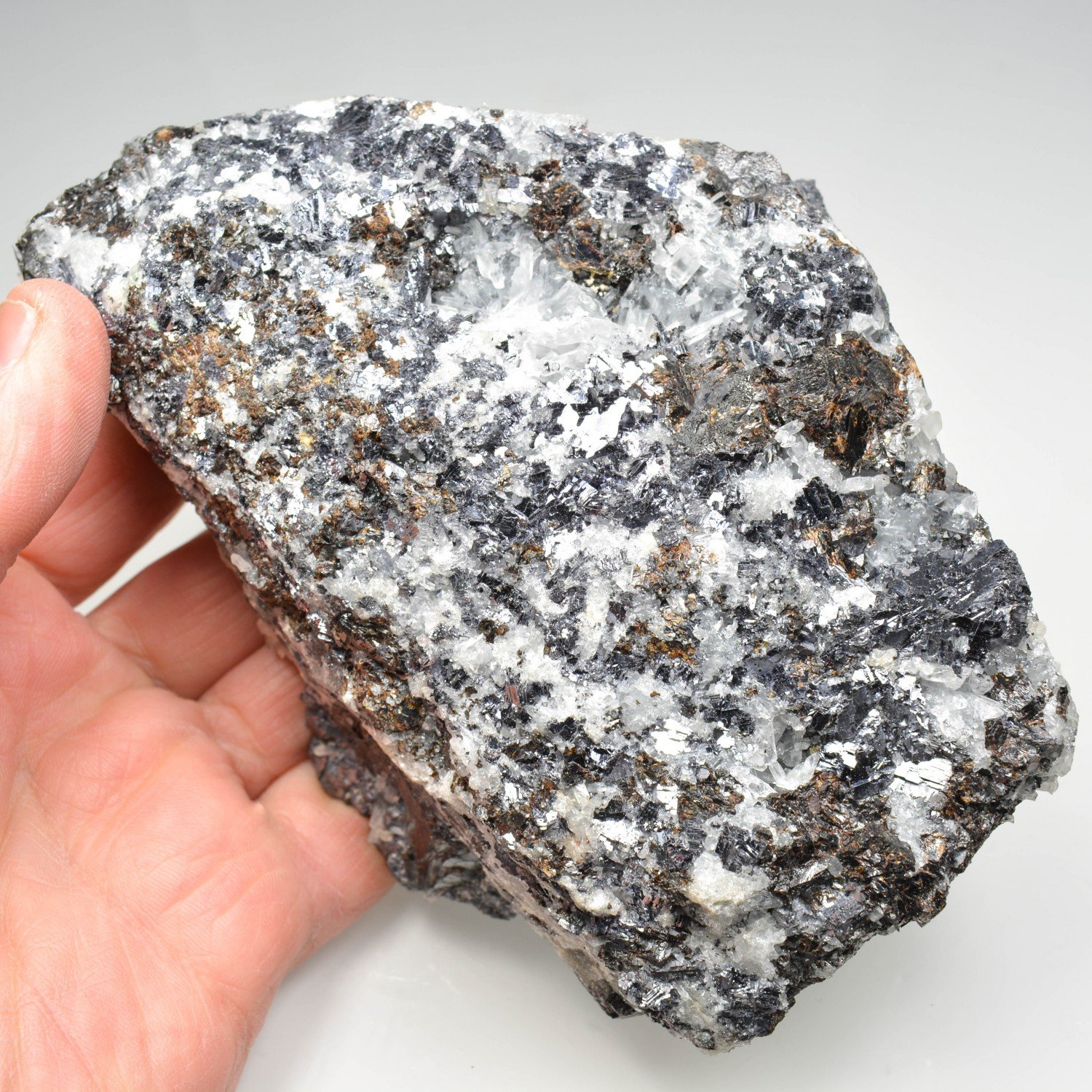 Galène et quartz - Madan, Bulgarie Galène et quartz - Madan, Bulgarie