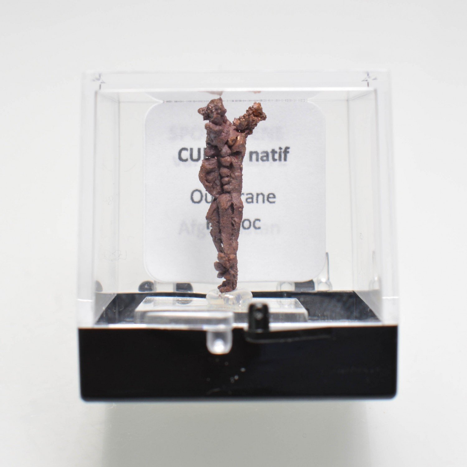 Native copper - Bou Nahas Mine, Oumjrane, Morocco