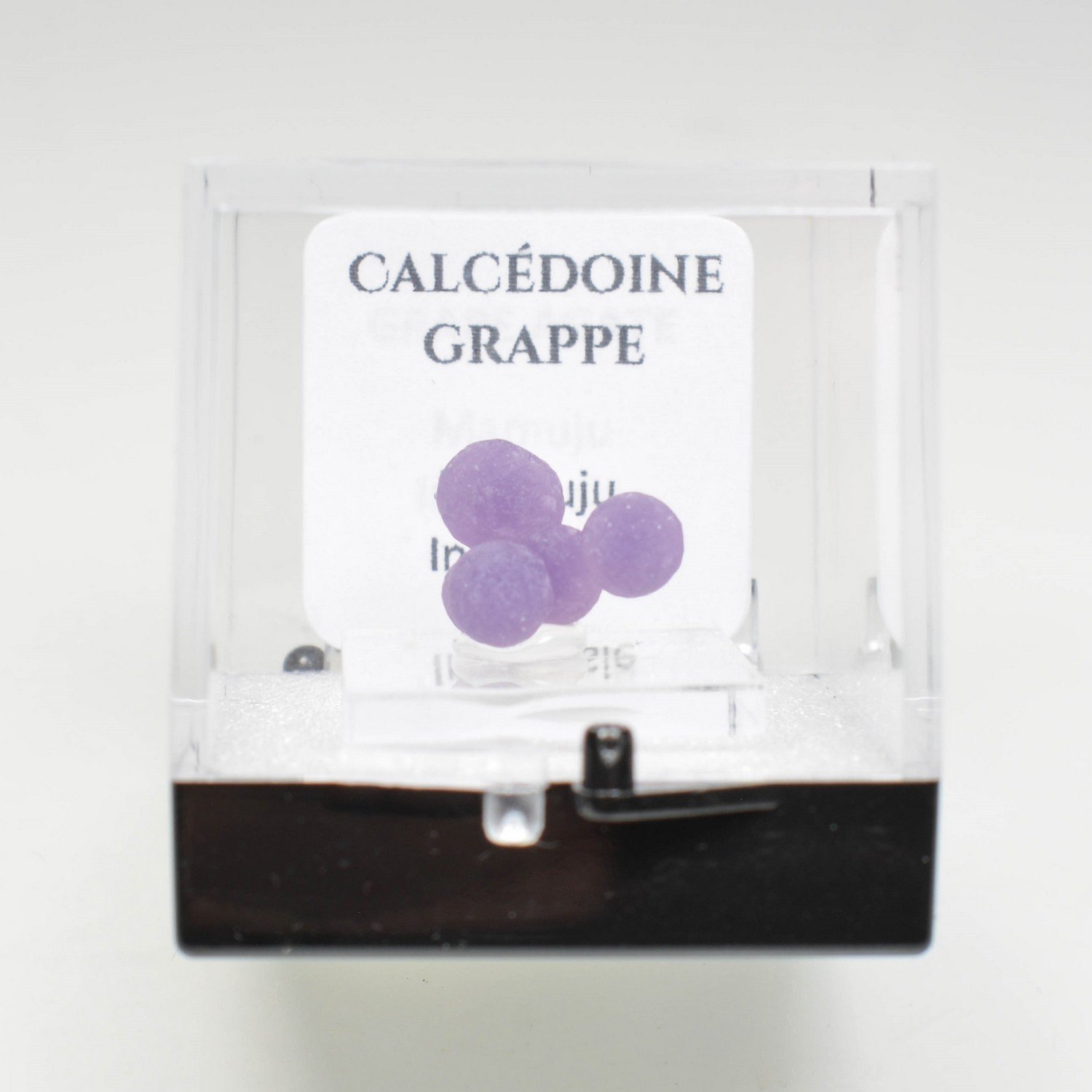 Calcédoine grappe - Mamuju, Sulawesi, Indonésie