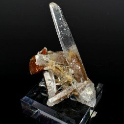 Quartz et sidérite - Ganesh Himal, Népal