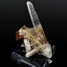 Quartz and siderite - Ganesh Himal, Nepal