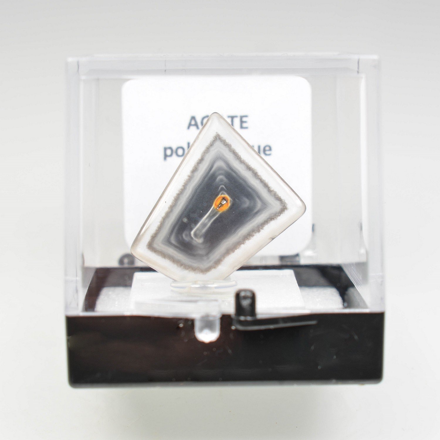 Agate polyédrique - Sitio Garguelo, Paraiba, Brésil