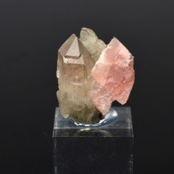Pink fluorite – South Face of Les Droites, France