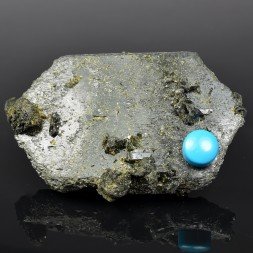 Épidote - Montagnes Ras Koh, Balochistan, Pakistan