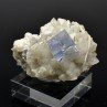 Fluorite and quartz – Montroc, Tarn, France Fluorite and quartz – Montroc, Tarn, France