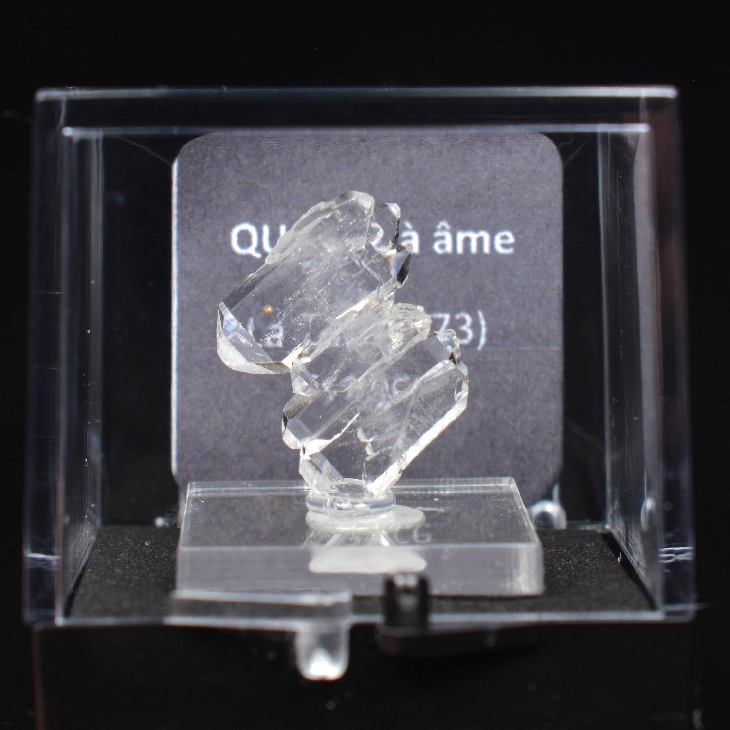 Quartz à âme - La Table, Savoie, France