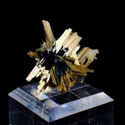 Rutile et hématite - Novo Horizonte, Bahia, Brésil