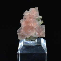 Pink fluorite – South Face of Les Droites, Mont Blanc Massif, France