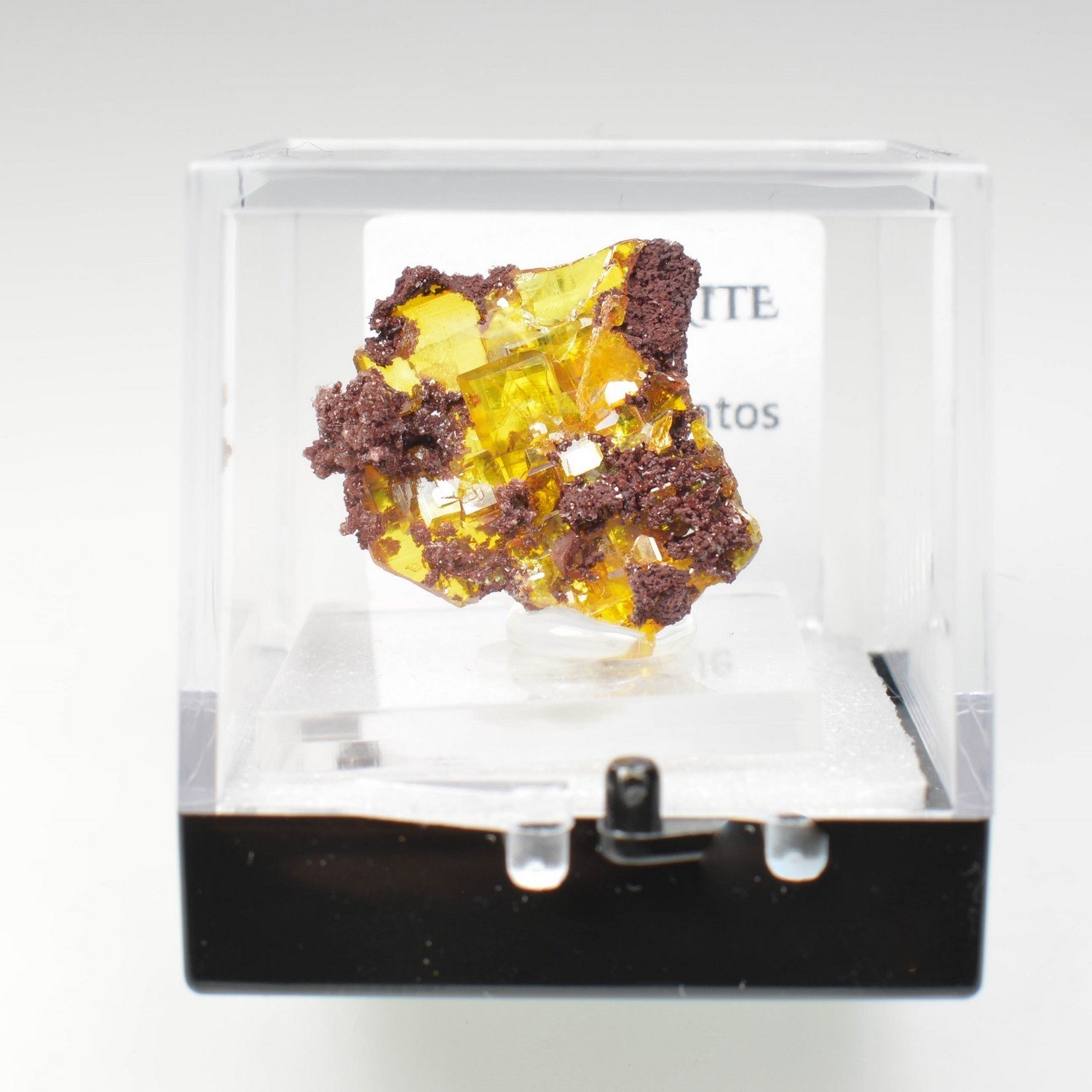 Wulfenite - Erupcion Mine, Los Lamentos, Mexico