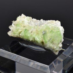 Augelite and quartz – Tamboras Mine, Mundo Nuevo, La Libertad, Peru