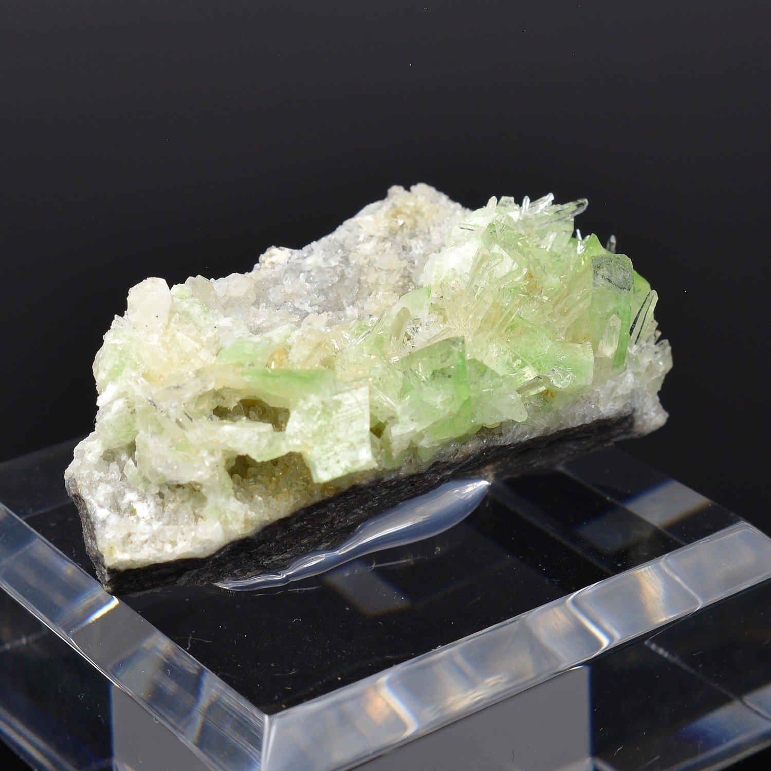 Augélite et quartz - Mine Tamboras, Mundo Nuevo, la Libertad, Pérou