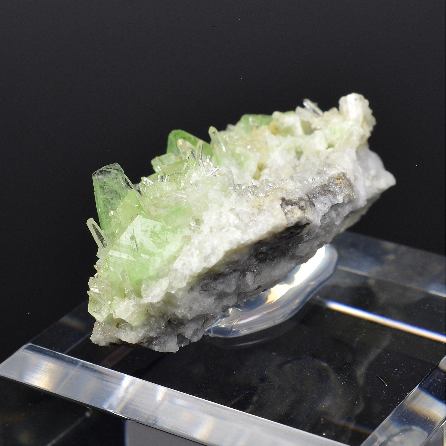 Augélite et quartz - Mine Tamboras, Mundo Nuevo, la Libertad, Pérou