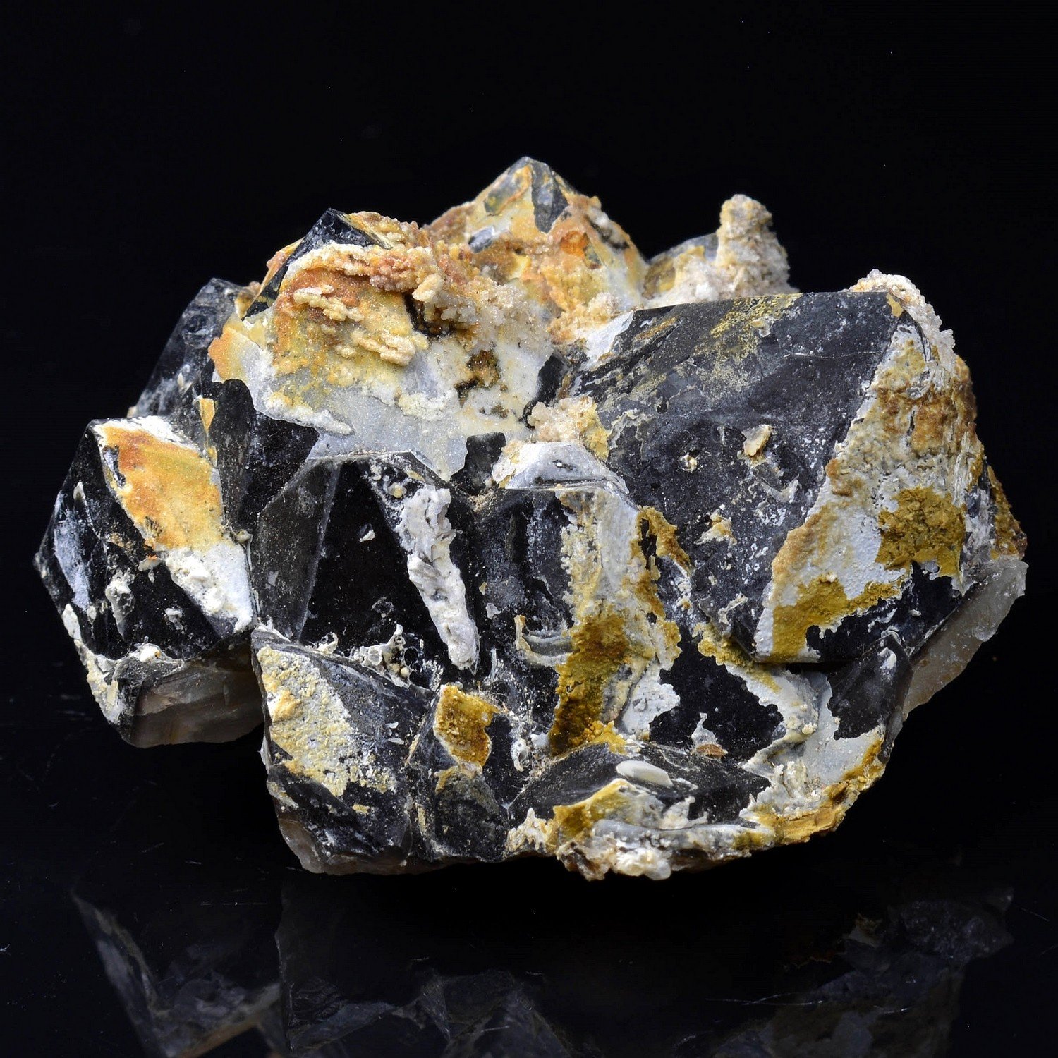 Quartz morion - Ploemeur, Morbihan, France Quartz morion - Ploemeur, Morbihan, France