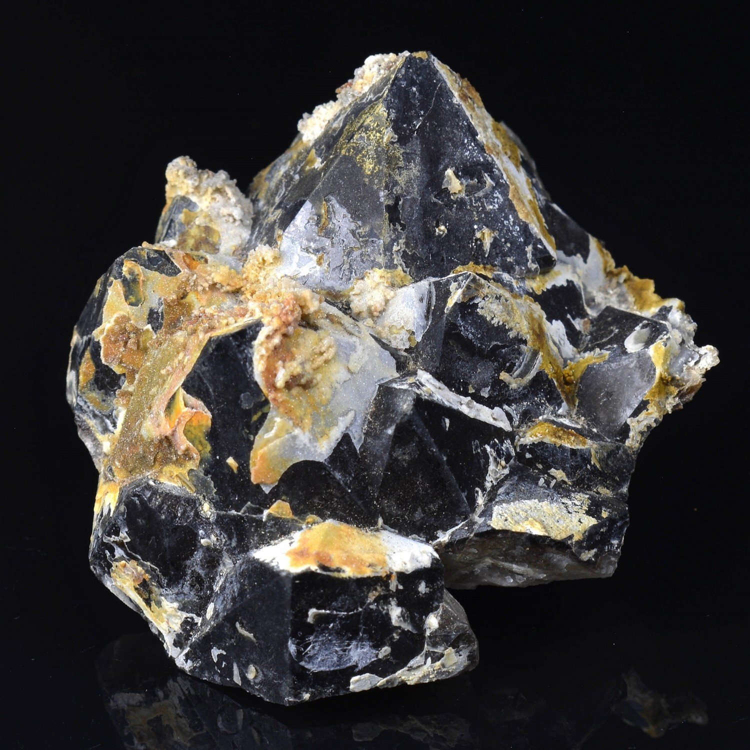 Quartz morion - Ploemeur, Morbihan, France Quartz morion - Ploemeur, Morbihan, France