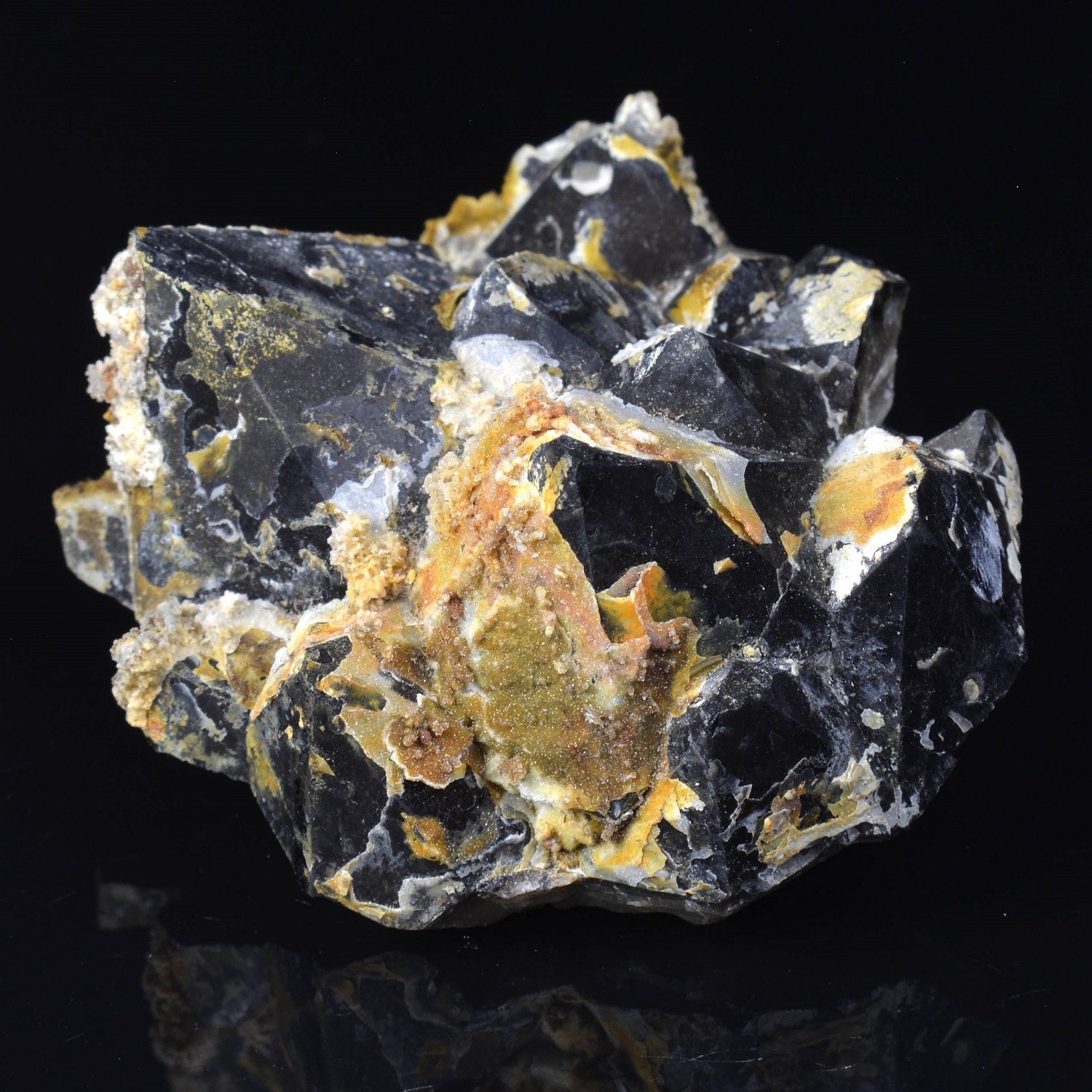 Quartz morion - Ploemeur, Morbihan, France Quartz morion - Ploemeur, Morbihan, France