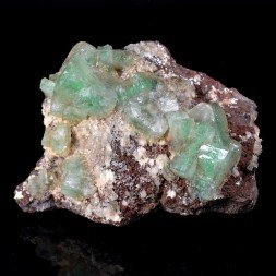 Apophyllite et mordénite - District de Nashik, Maharashtra, Inde