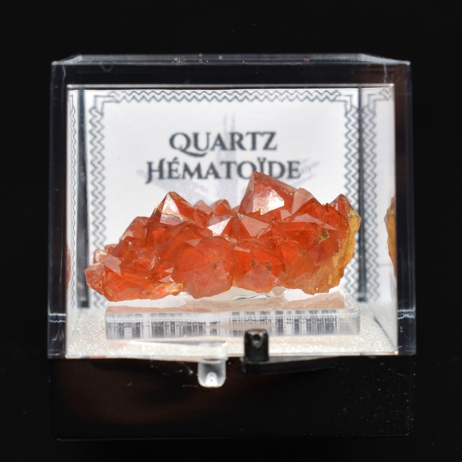 Quartz hématoïde - Maroc