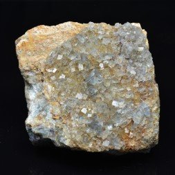 Fluorite – La Barre Mine, Puy-de-Dôme, France