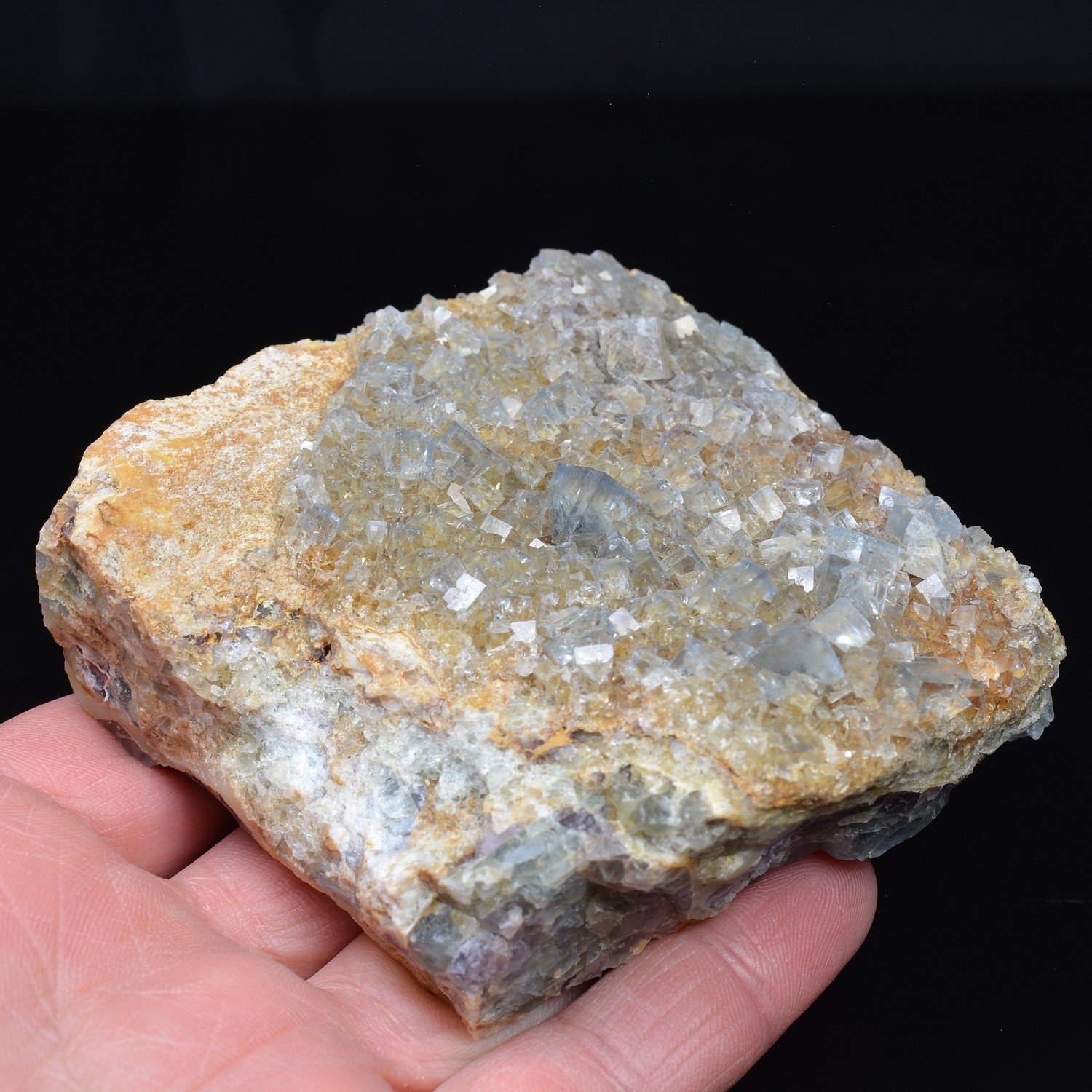 Fluorine - Mine de La Barre, Puy-de- Dôme, France