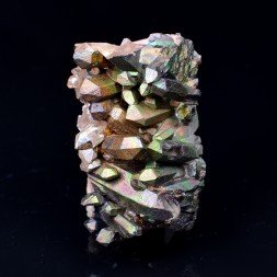 Iridescent goethite on quartz – Itremo Massif, Madagascar