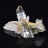 Quartz with chlorite inclusions - Ganesh Himal, Nepal Quartz with chlorite inclusions - Ganesh Himal, Nepal