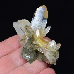 Quartz à inclusions de chlorite - Ganesh Himal, Népal