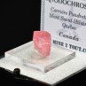Rhodochrosite - Carrière de Poudrette, Mont Saint-Hilaire, Québec, Canada