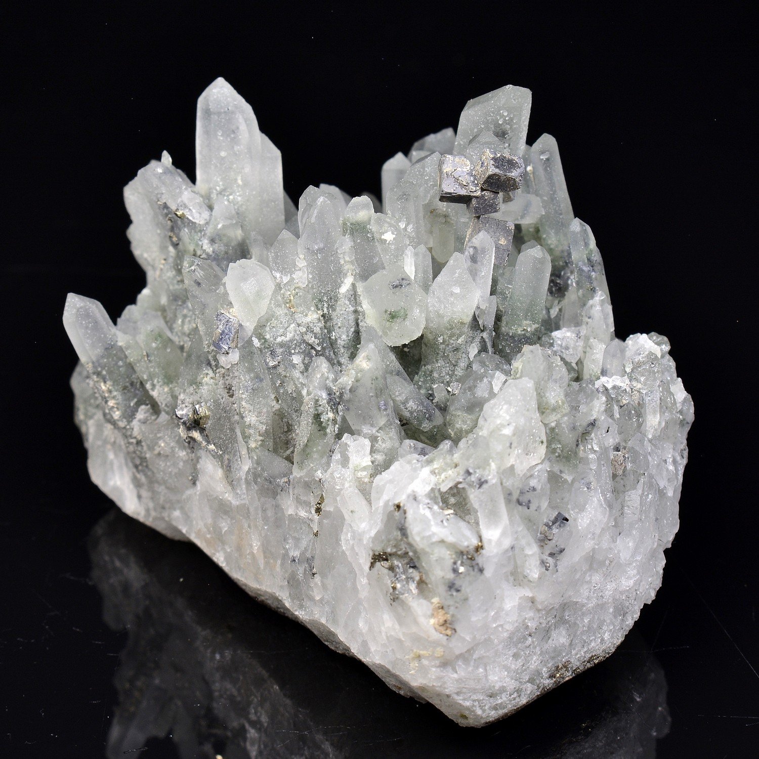 Quartz and galena – Borieva Mine, Madan, Bulgaria Quartz and galena – Borieva Mine, Madan, Bulgaria