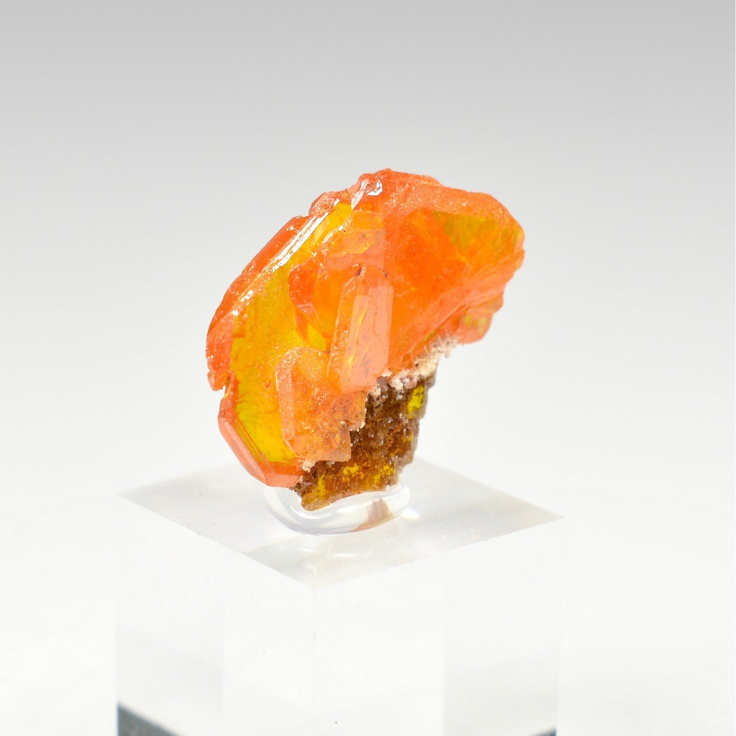 Wulfenite - Erupcion Mine, Los Lamentos, Mexico