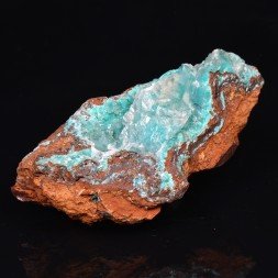 Aurichalcite et gypse - Mine Ojuela, Mapimi, Durango, Mexique