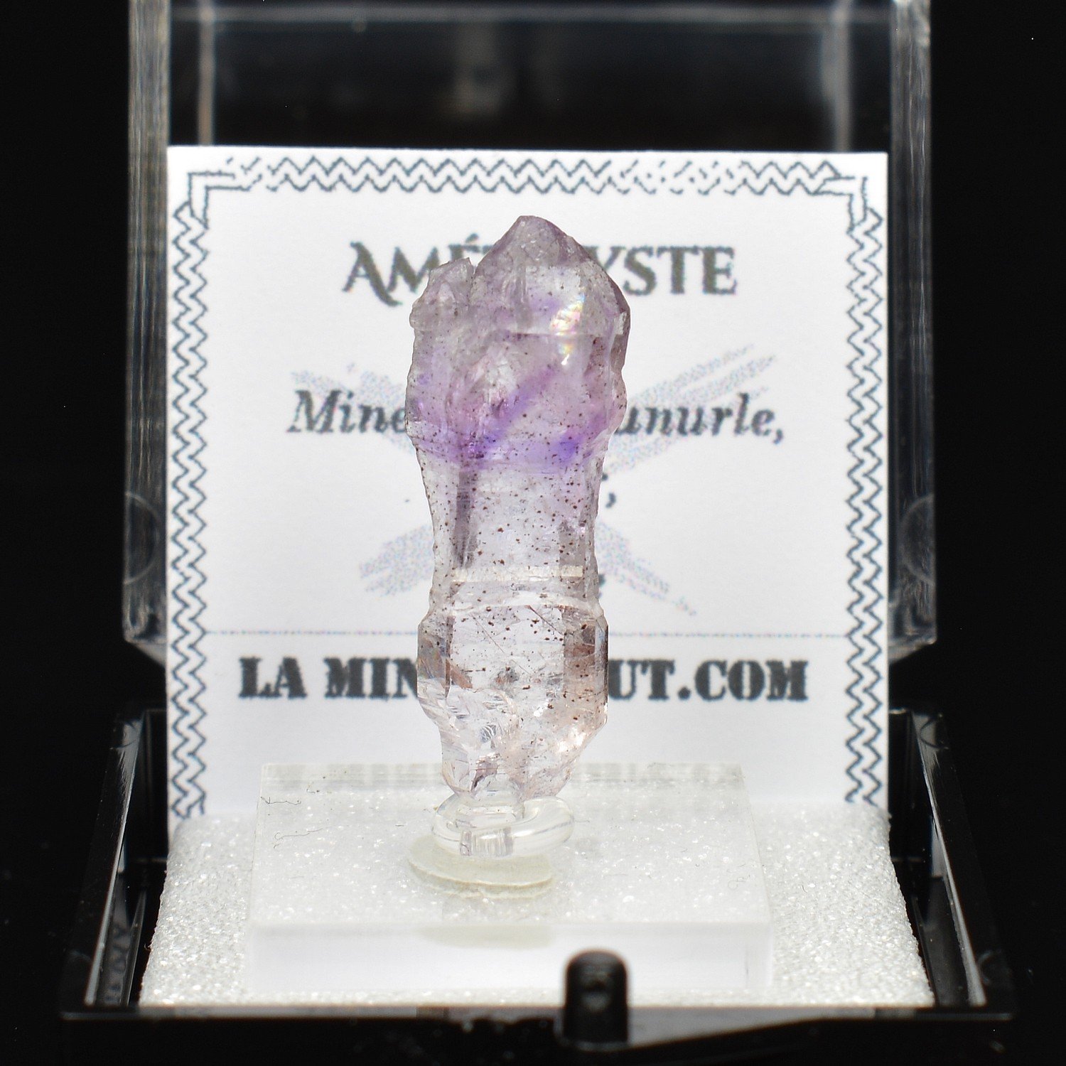 Amethyst – Kakamunurle Mine, Karur, India