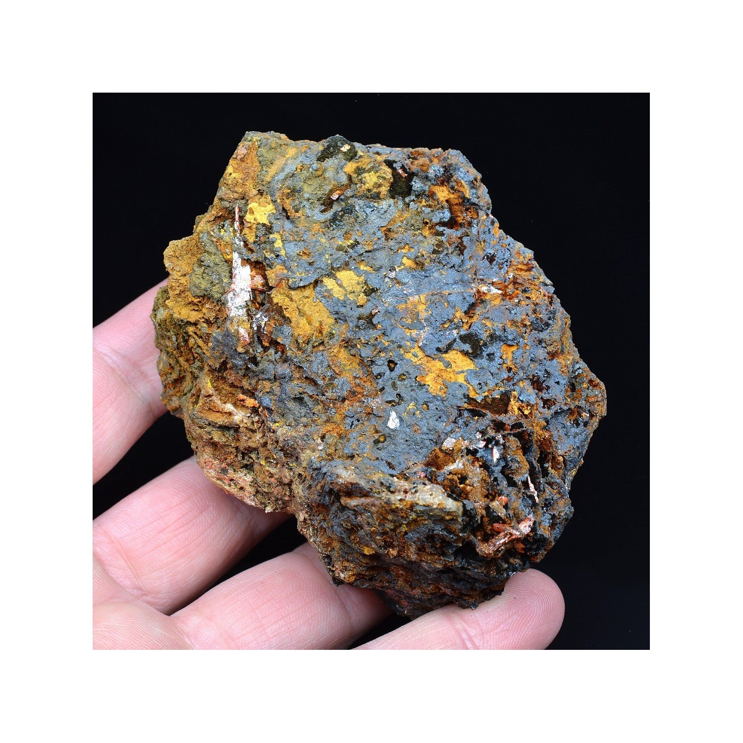 Crocoite – Red Lead Mine, Tasmania, Australia Crocoite – Red Lead Mine, Tasmania, Australia