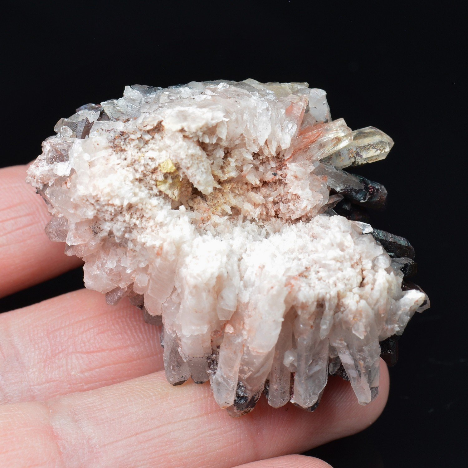 Iridescent goethite (Turgite) on quartz – Itremo Massif, Madagascar Iridescent goethite (Turgite) on quartz – Itremo Massif, Madagascar