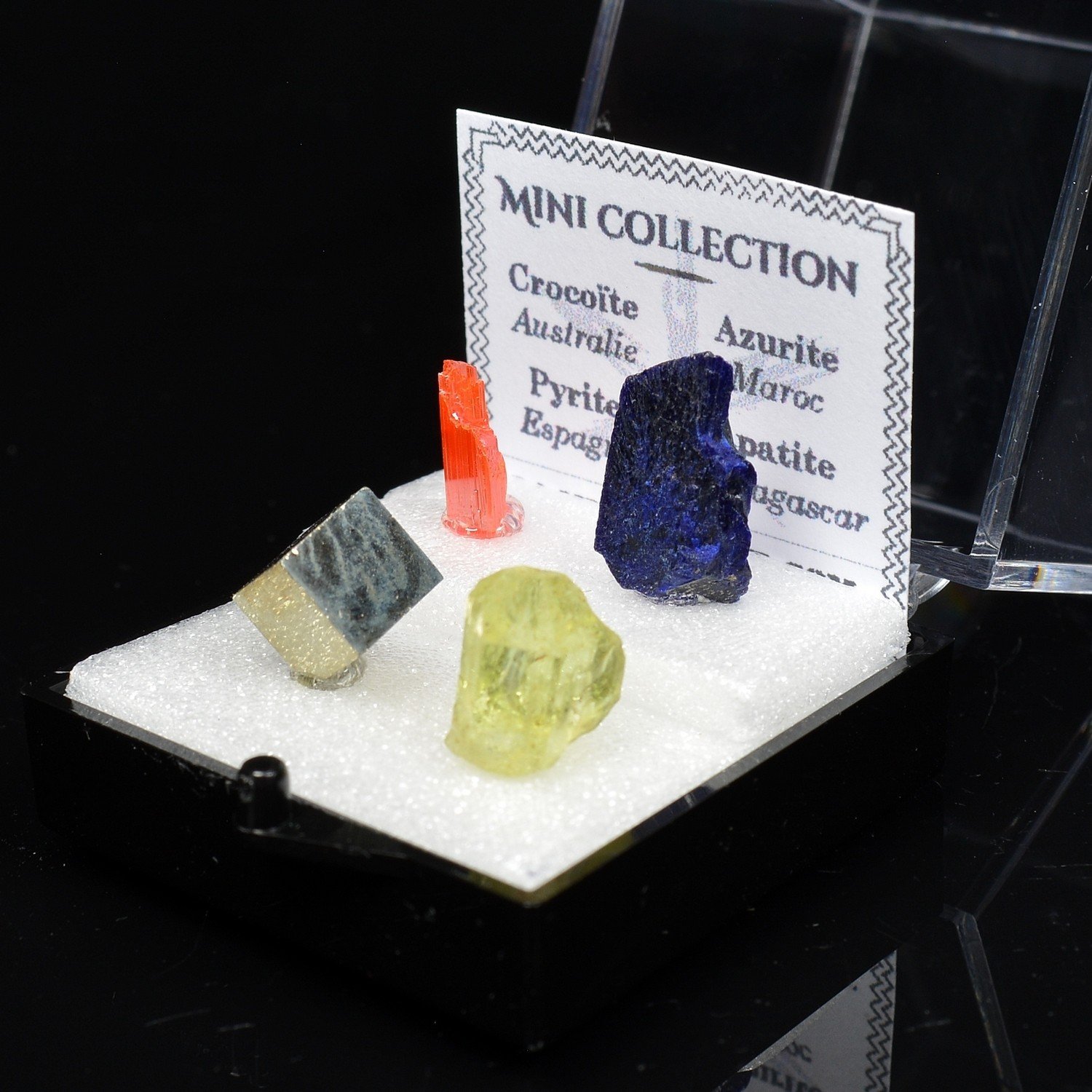 Mini collection - Minéraux du monde