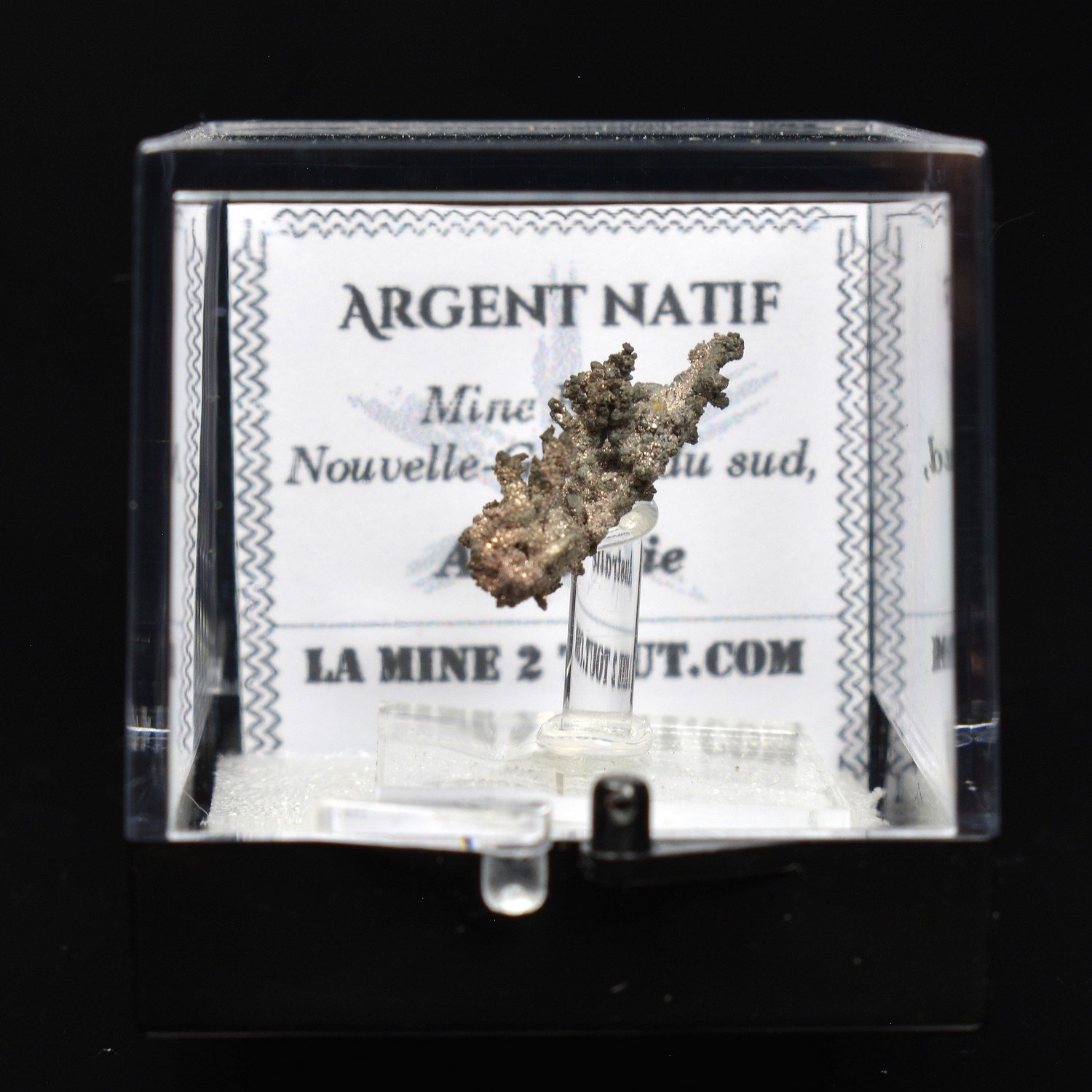 Argent Natif - Mine Elura, Nouvelle-Galles du Sud, Australie