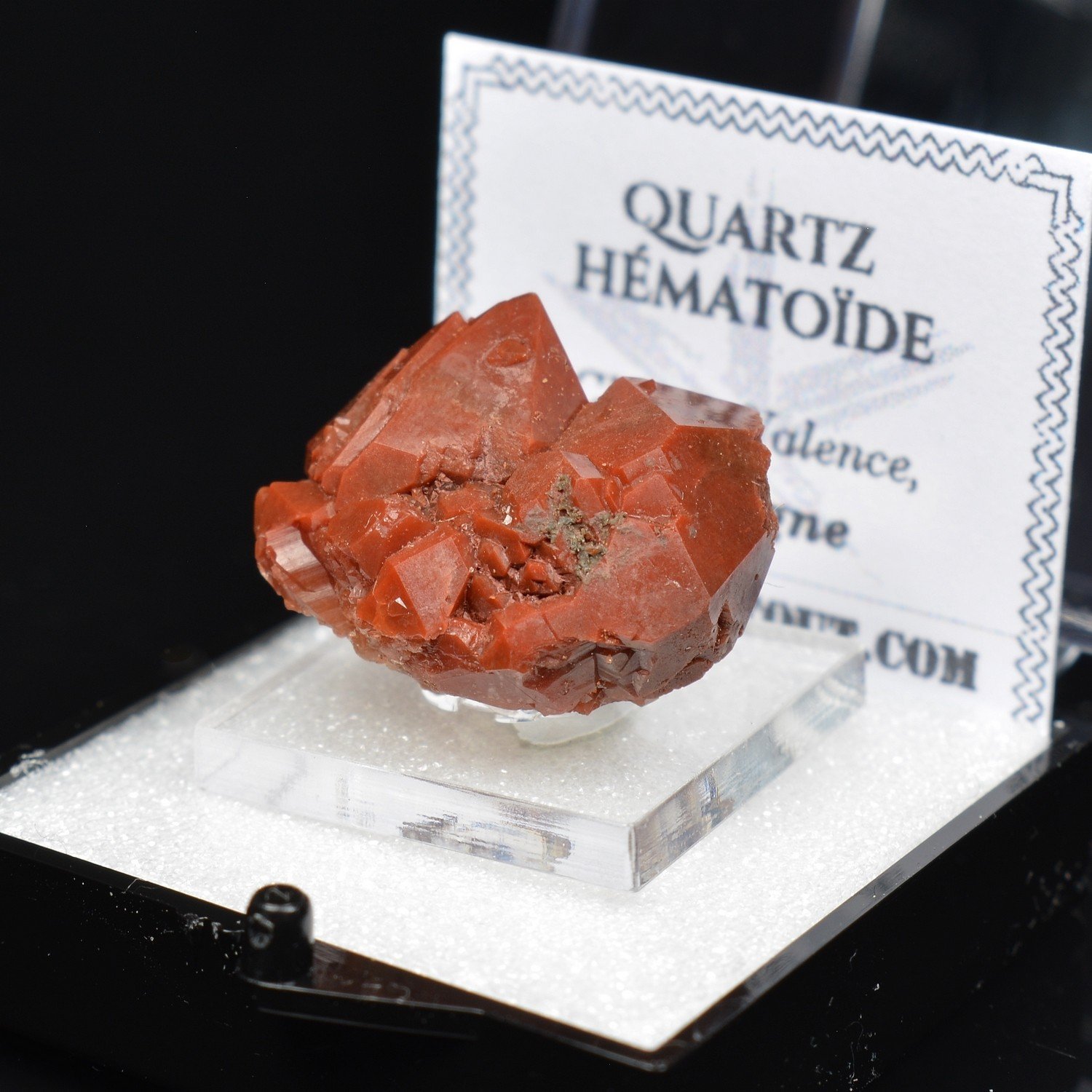 Quartz hématoïde - Chella, Valence, Espagne