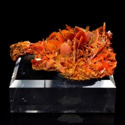 Wulfenite - Jianshan Mine, Xinjiang Region, China