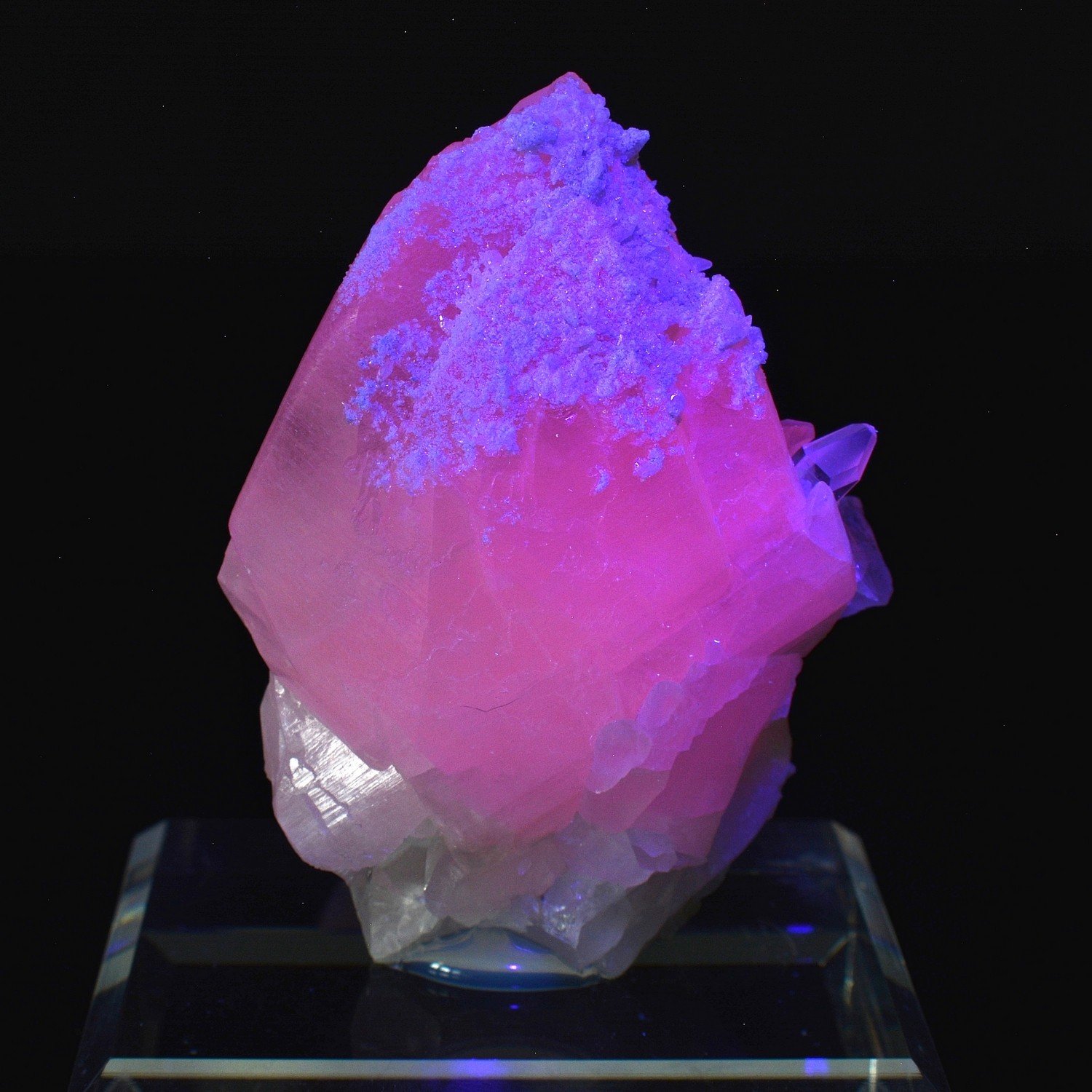 Calcite and Quartz - Fond Poulain, Maronne, Isère, France