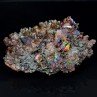 Iridescent goethite (turgite) on quartz - Itremo Massif, Madagascar