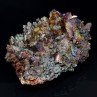Goethite irisée (Turgite) sur quartz - Massif d'Itremo, Madagascar